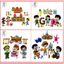 Decal Bóc dán Trang Trí Mầm Non kt 32*43cm