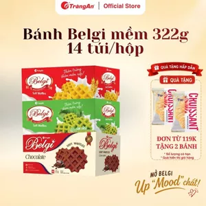 Bánh Bông Lan Belgi Tràng An thơm ngon giàu năng lượng 322g, nhiều hương vị | Tràng An Official