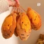 Móc Khóa Khoai Lang Mật Nướng Nhồi Bông Siêu Cute Mặt Cười, Phụ Kiện Treo Balo Túi Xách