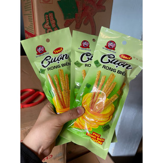 [Bánh kẹo Phú Yên] Sỉ 1 lốc 30 Gói Snack rong biển cuộn 2 anh em bimbim ăn vặt cổng trường bimbim ăn cùng bà Tuyết