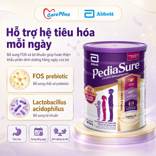 Sữa PediaSure Úc Abbott 850g Vani Dinh dưỡng cho trẻ biếng ăn 1-10 tuổi, nhập khẩu Úc chính hãng