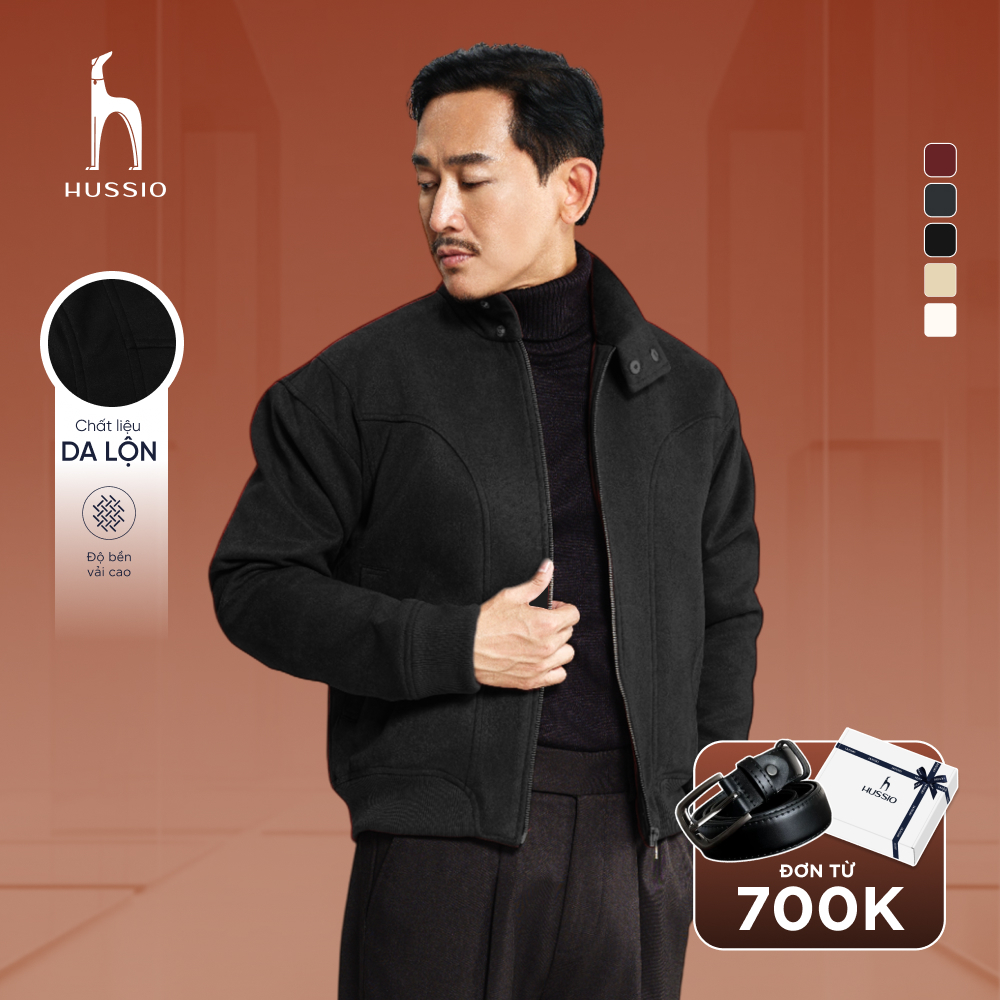 [UPDATE MÀU MỚI] Áo khoác Up Body form boxy, chất liệu da lộn cao cấp, dày dặn bền bỉ, chống tia UV - AnPhu - HUSSIO