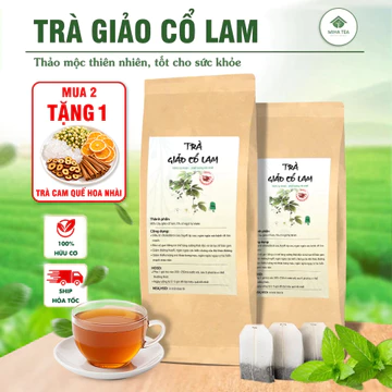 Trà giảo cổ lam túi lọc, combo trà, bịch 30 tép x 3g - Miha Tea