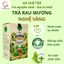 Trà (Mua 2 + tặng 1) Cây rau Mương - Nghệ Vàng hộp 40 túi lọc, tốt cho Dạ Dày, Trào Ngược