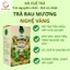 Trà (Mua 2 + tặng 1) Cây rau Mương - Nghệ Vàng hộp 40 túi lọc, tốt cho Dạ Dày, Trào Ngược