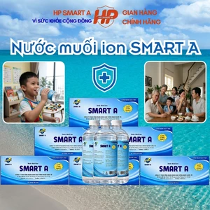 Nước Súc Miệng - Nước Muối ion SMART A 500 ml - Hiệu quả - Tiết kiệm - Phù hợp mọi lứa tuổi