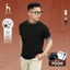 Áo thun nam cổ tròn DELINE vải Cotton Pique dày dặn, mềm mịn, trẻ trung - HUSSIO