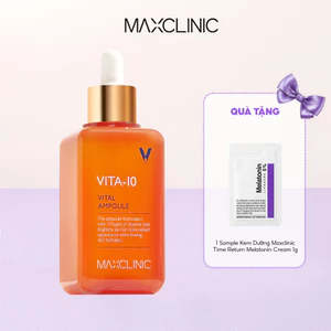 Tinh Chất Dưỡng Sáng Mờ Thâm Maxclinic Vita-10 Vital Ampoule 100ml