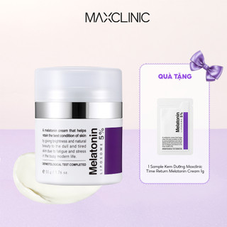 Kem Dưỡng Da Ban Đêm Maxclinic Time Return Melatonin Cream 50g