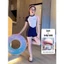 Bộ đồ bơi liền thân cho bé gái thiết kế thể thao ôm gọn cơ thể – Vải co giãn nhanh khô mặc đi biển hồ bơi