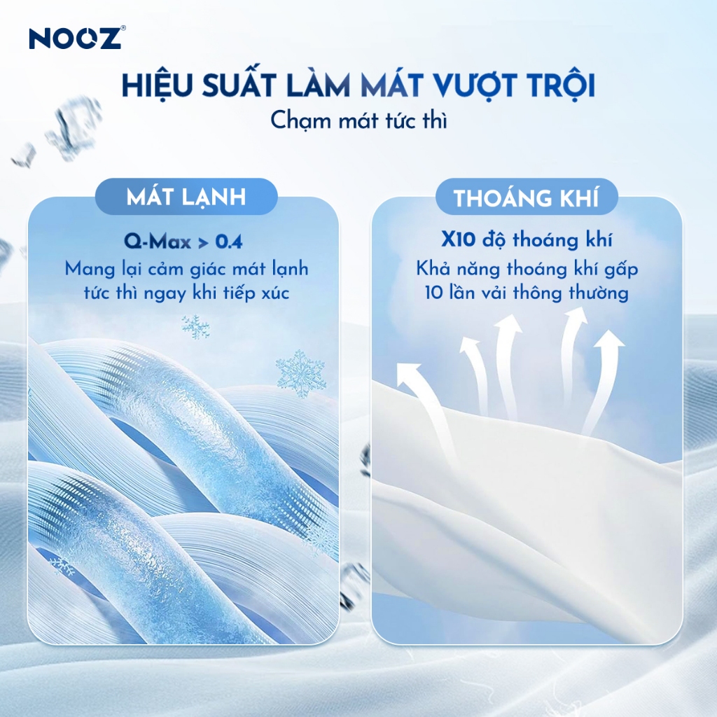 Chăn Lạnh NOOZ Icesilk N4 Mền Điều Hoà Lõi Bông Mỏng Nhẹ Vải Mát Lạnh NOOZ Home Goods Bedding | BigBuy360 - bigbuy360.vn