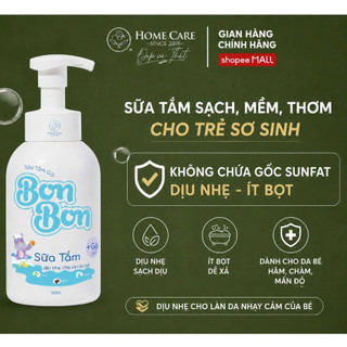 Sữa Tăm Gội Cho Bé Hăm Chàm Sữa Không Chữa Gốc SUNFAT Chính Hãng HomeCare 500ml