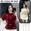 Áo thun, phông MINMIN Áo tay lỡ tshirt cổ tròn UNISEX nam nữ Cotton oversize form rộng