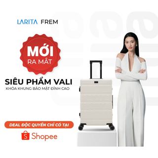 [⚡️SIÊU PHẨM MỚI] Vali Khoá Khung MIAvn Larita FREM - Size 20/24/28, Chất Liệu PC/ABS Cao Cấp, Khóa Khung Số TSA Bảo Mật