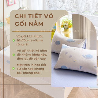 Bộ ga giường và vỏ gối Cotton Đũi Windy M2T BEDDING - bộ gồm 1 ga giường và 2 vỏ gối nằm, mềm, mịn, mát