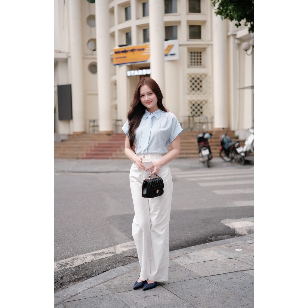 [BOHEE] - Quần jean nữ dáng dài thiết kế ống cong - Q203