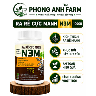 Thuốc Kích Rễ N3M - Thuốc Kích Thích Ra Rễ Cực Mạnh Siêu Ra Rễ Cho Cây - Dùng cho loại cây trồng từ rau, cây ăn quả