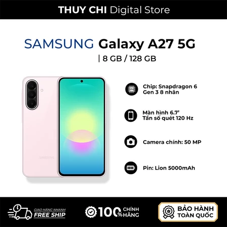 Điện Thoại Samsung Galaxy A27 5G 8GB/128GB - Hàng Chính Hãng Samsung Việt Nam