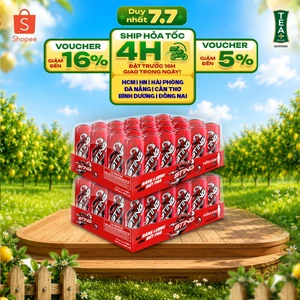 Combo 2 Thùng 24 Lon Nước Tăng Lực Sting Dâu (320ml/lon)