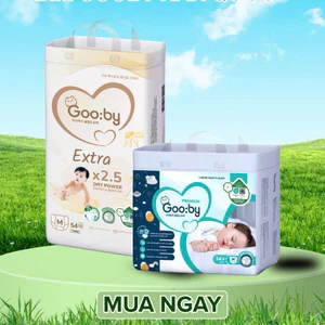 Bỉm quần, dán Gooby Premium bỉm đêm,chống tràn
