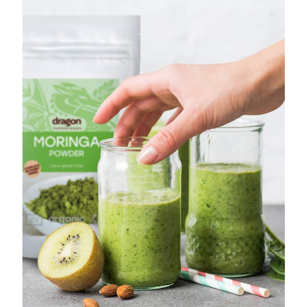 Bột chùm ngây hữu cơ Dragon superfoods organic Moringa powder 200g
