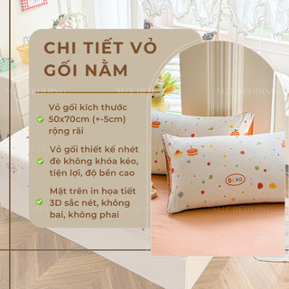 Bộ ga giường và vỏ gối Cotton Đũi Windy M2T BEDDING - bộ gồm 1 ga giường và 2 vỏ gối nằm 50x70cm, mềm, mịn, mát