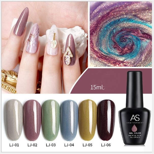 Sơn gel AS NHŨ GIẢ BỘT mã LJ chọn lẻ