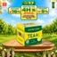 Thùng 12 Chai Trà Ô long Tea+ Vị Chanh (1000ml/chai)