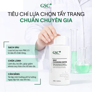 Nước tẩy trang làm sạch sâu GSC 500ml/chai Deep Cleansing Water