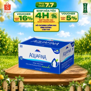 Thùng 24 Chai Nước tinh khiết Aquafina (500ml/chai)