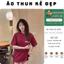 Áo thun, phông CÚN HOUSE Áo tay lỡ tshirt cổ tròn UNISEX nam nữ Cotton oversize form rộng