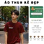 Áo thun, phông CÚN HOUSE Áo tay lỡ tshirt cổ tròn UNISEX nam nữ Cotton oversize form rộng
