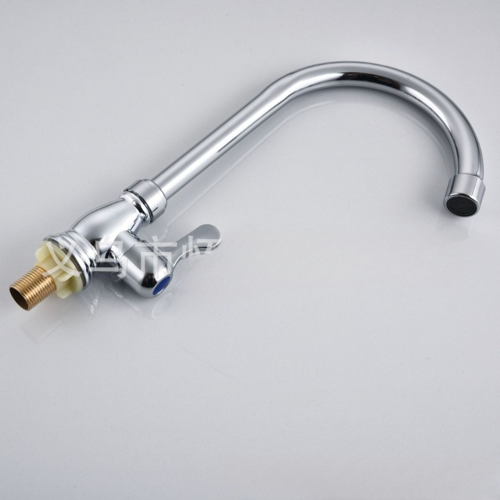 Vòi Rửa Chén Giá Rẻ Xoay 360 Độ - Vòi Nhựa Cứng Chống Áp Suất Tốt, Dễ Lắp Đặt