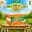 Thùng 24 Chai Trà Ô Long Tea+ Đào Trái Cây Nhiệt Đới (450ml/chai)