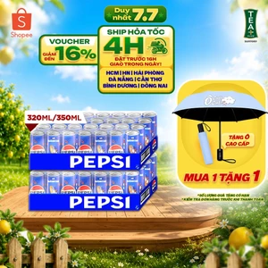 Combo 2 Thùng 24 Lon Pepsi (320ml/lon hoặc 350ml/lon)