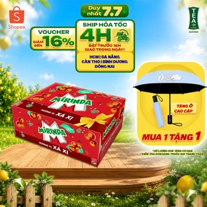 Thùng Nước Ngọt Giải Khát Có Gaz Mirinda Xá Xị (320ml/lon)
