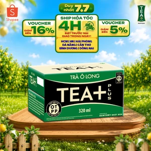 Thùng 24 Chai Trà Ô long Tea+ (320 ml/chai)