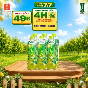Lốc 6 Chai Trà Ô Long Xanh Tea+ (450ml/chai)