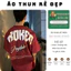 Áo thun, phông HEART BROKEN Áo tay lỡ tshirt cổ tròn UNISEX nam nữ Cotton oversize form rộng
