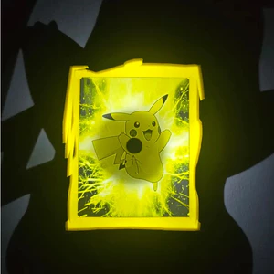 Pikachu - Đèn bóng Đồ Decor Phòng Ngủ, Bàn Làm Việc, Quà Tặng Fan Anime