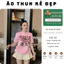 Áo thun, phông NGỰA CUTE Áo tay lỡ tshirt cổ tròn UNISEX nam nữ Cotton oversize form rộng