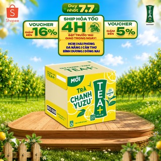 [MỚI-GIÁ DÙNG THỬ] Thùng 12 Chai Trà Ô long Tea+ Vị Chanh Yuzu (1000ml/chai)