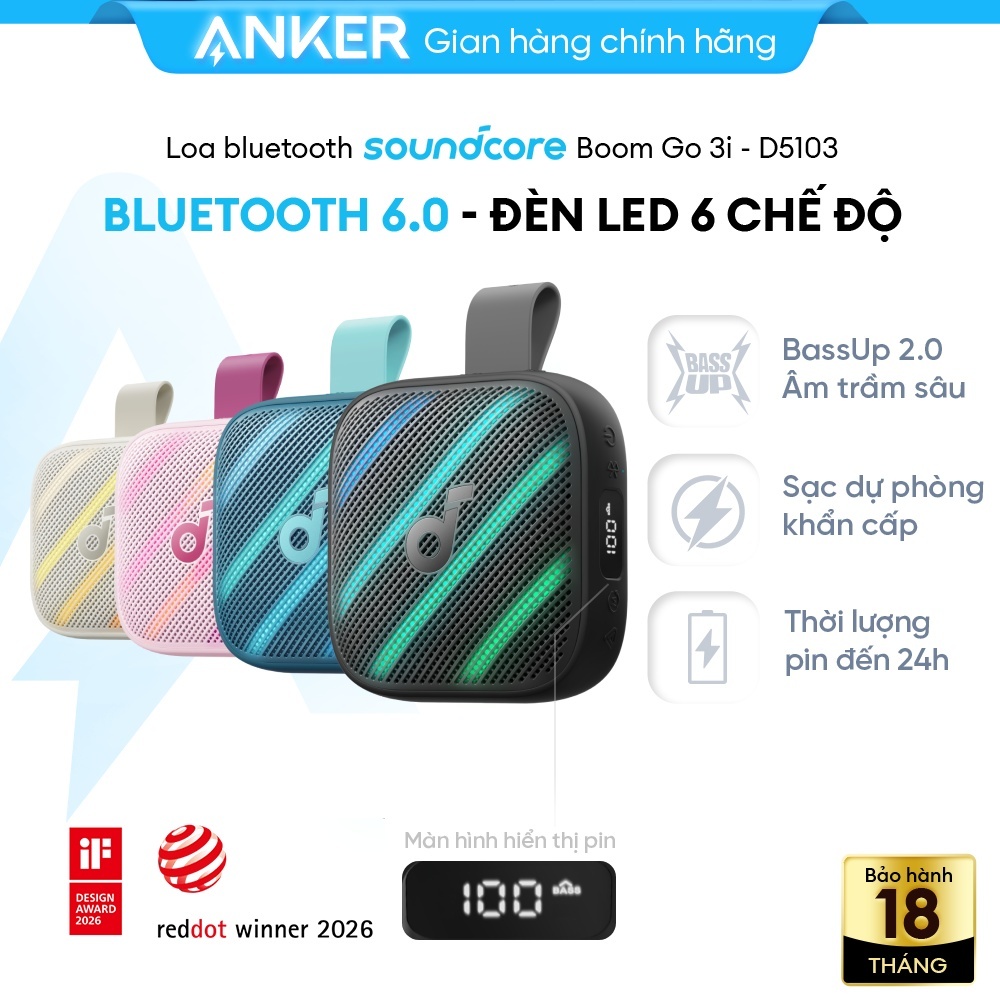 Loa Soundcore Boom Go 3i