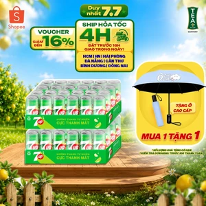 Combo 2 Thùng Nước Ngọt Giải Khát 7Up (320ml/lon)