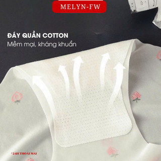 Set 5 quần lót nữ quả dâu, quần lót su thạch tàng hình cao cấp, không viền siêu nhẹ kháng khuẩn MELYN-FW