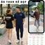 Áo thun, phông ATITITUDE Áo tay lỡ tshirt cổ tròn UNISEX nam nữ Cotton oversize form rộng
