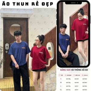 Áo thun, phông HYSTERICAL Áo tay lỡ tshirt cổ tròn UNISEX nam nữ Cotton oversize form rộng