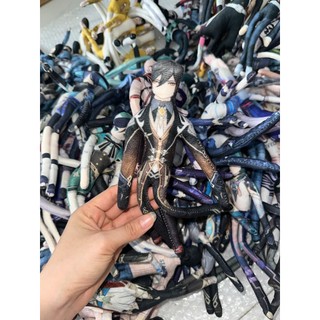 [hàng sẵn] Con khô chuột Zhongli / Genshin 20-25cm/ khô trừu tượng khô mực ngộ nghĩnh - Hộp card lazer 50 tấm lomocard