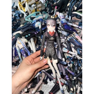 [hàng sẵn] Con khô chuột Hutao / Genshin 20-25cm/ khô trừu tượng khô mực ngộ nghĩnh - Hộp card lazer 50 tấm lomocard
