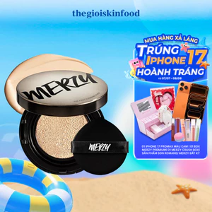 Phấn Nước Che Phủ Cao, Lâu Trôi Merzy The First Cushion Cover SPF50+/PA+++ 13g